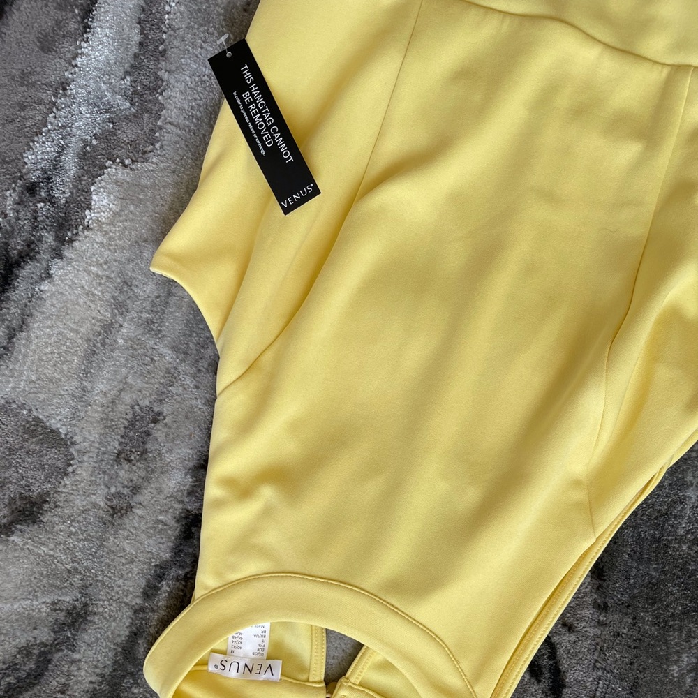 Venus Soft Yellow Dress
